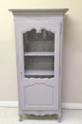 old French Provencal Display Cupboard